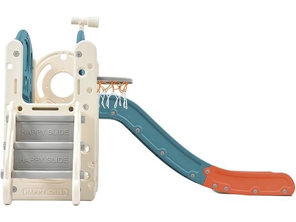 7 in 1 Kids Slide with Slide Arch Tunnel