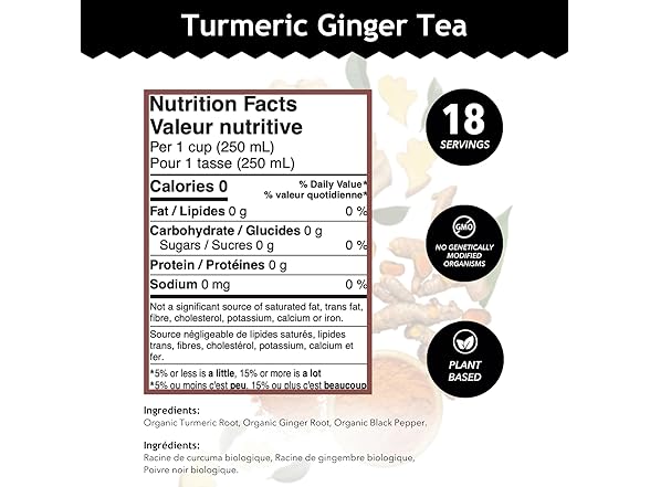 Buddha Teas Buddha Teas Organic Turmeric Ginger Tea