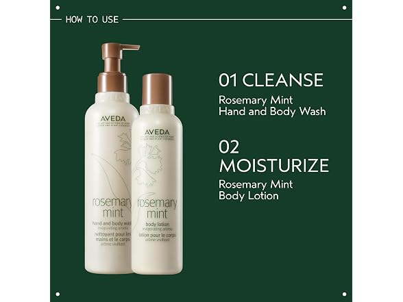 Aveda Rosemary Mint Hand and Body Wash 8.5oz