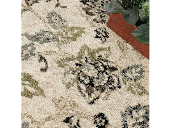 Superior Boho Farmhouse Floral Area Rug (Your Choice)