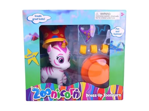 Zoonicorn Promi Dress-Up - 5" Purple Zoonicorn
