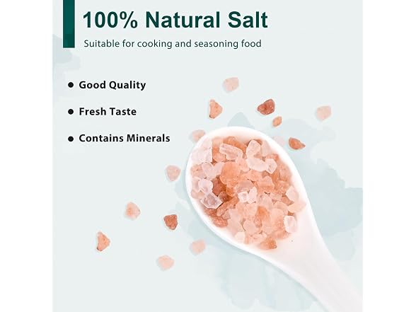 Soeos Himalayan Pink Salt 39 oz + Whole Black Pepper 18 oz
