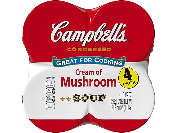 Campbell's Condensed Soup, Cream of Mushroom, 10.7
