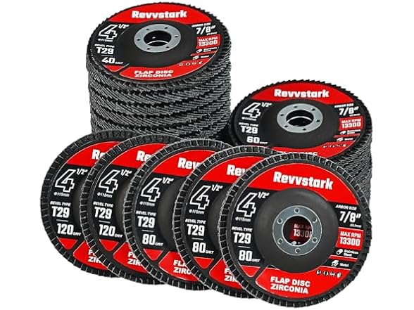 Flap Discs Mixed Grit 40/60/80/120