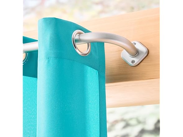 Curtain Rod 84"-160" Brushed Nickel