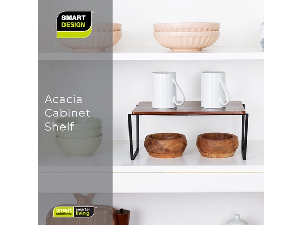 Smart Design Acacia Nesting Shelf