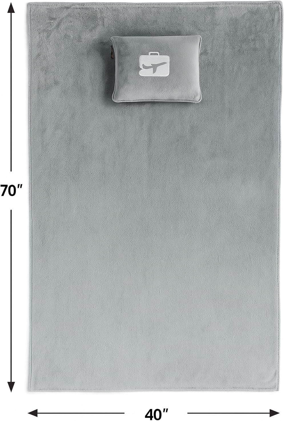 1 or 2Pk Comfort Fly Travel Blanket - Gallery 24