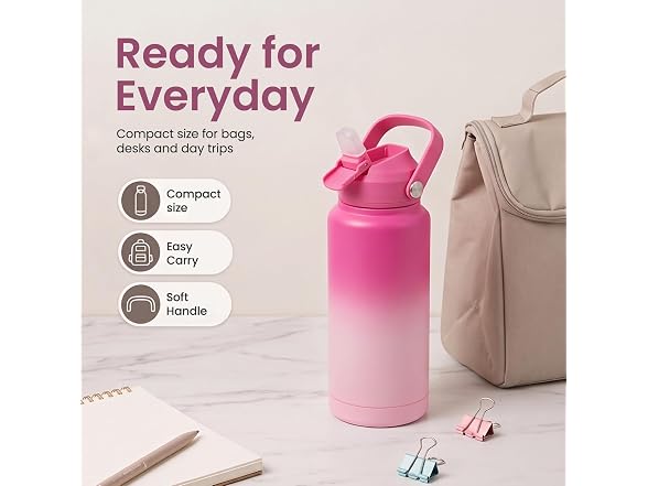 Konokyo 40 oz Insulated Stainless Bottle