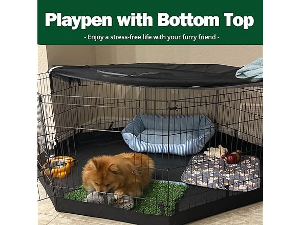 24’’H Dog Play Pen