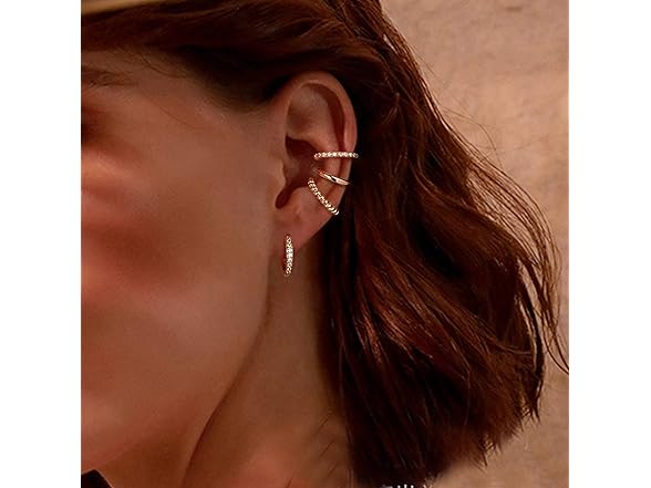 Sora Tuki Ear Cuffs -Non Piercing