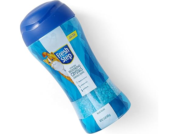 Fresh Step Cat Litter Crystals in Fresh Scent 12Pk