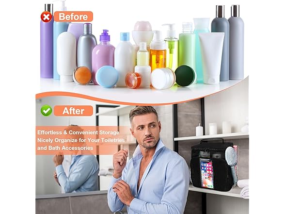 BAIMAY Shower Caddy Bag