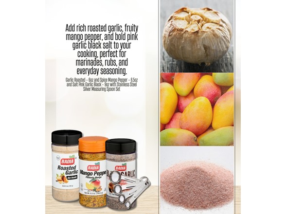 4 Item Set- Roasted Garlic, Mango Pepper, Black Garlic
