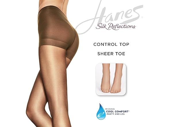 Hanes Women's Pantyhose Barely There (E-F)
