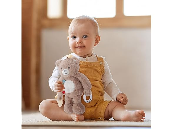 Linzy 10" Teddy Bear Stroller Toy