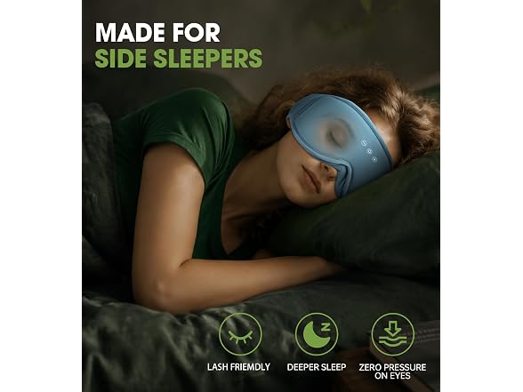 ZHENYEMEI Bluetooth Sleep Mask