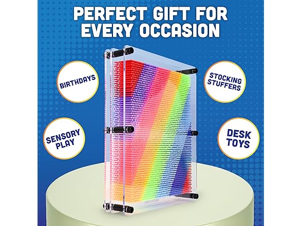 Sunny Days Entertainment Toymendous Rainbow Pin Art