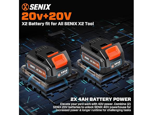 14" SENIX Cordeless Chainsaw 