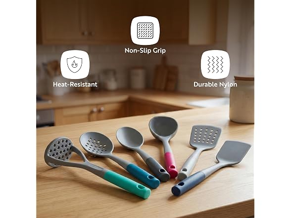 Restaurantware Silicone Utensil Set