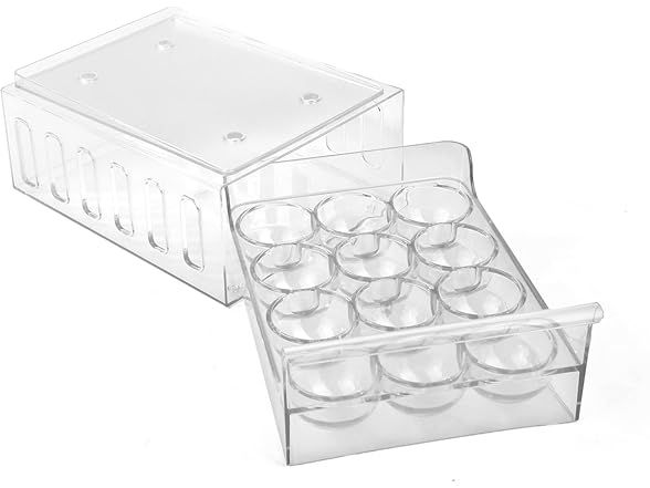 Mind Reader Egg Storage Drawer for Refrigerator