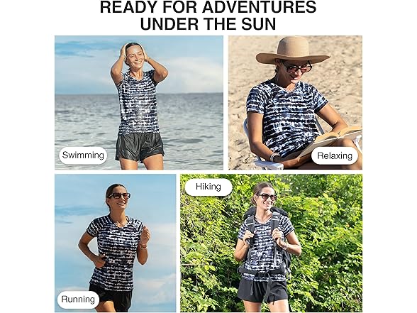 Harmony Short Sleeve Swim Top (S)