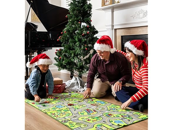 2Pk Carpet Playmat Kids Rug - 71" x 39"