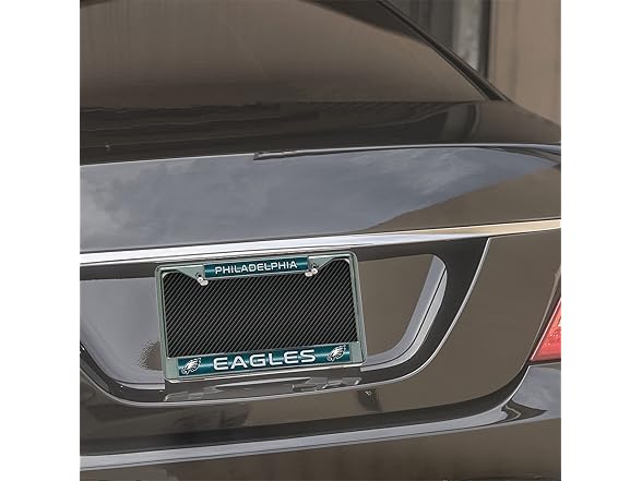 Philadelphia Eagles Chrome License Frame