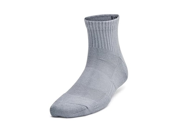 (035) Steel / White / Black - 6-Pairs