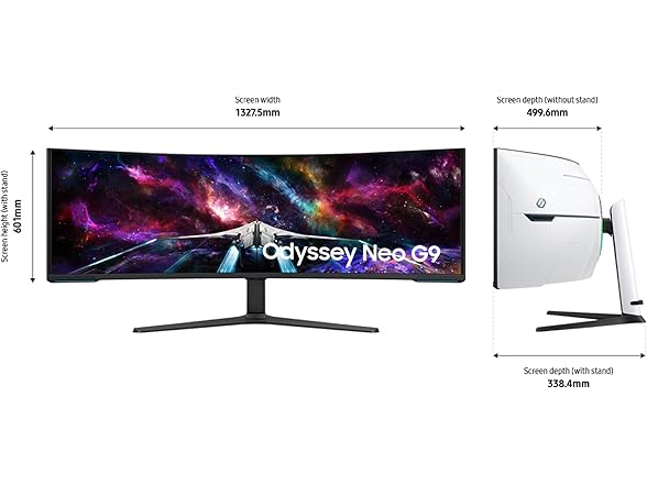 (NEW) Samsung Odyssey Neo G9 57" DUHD Curved Gaming Monitor