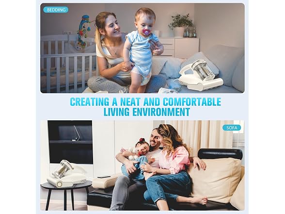 UZK Bed Mattress Handheld Vacuum Cleaner