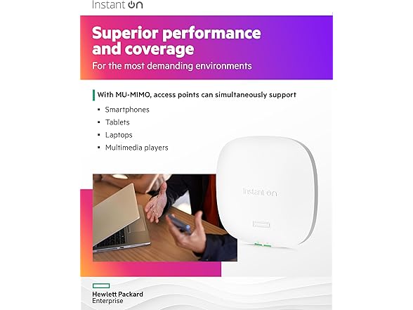 Instant On AP25 .11ax 4x4 Wi-Fi Access Point