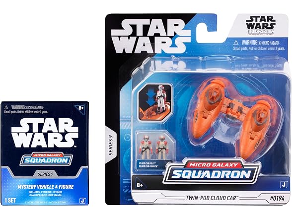 Star Wars Micro Galaxy Squadron Cloud Car Mystery Bundle