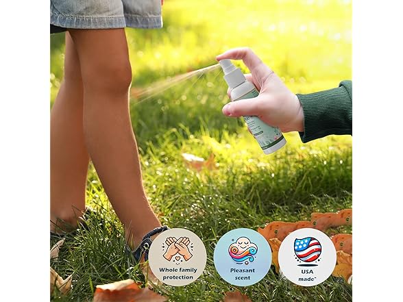 (2 Pack) Mosquito Repellent Spray | 2oz