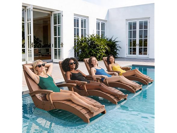 zzwhom in Pool Lounge Chairs Set of 2 with Armrests