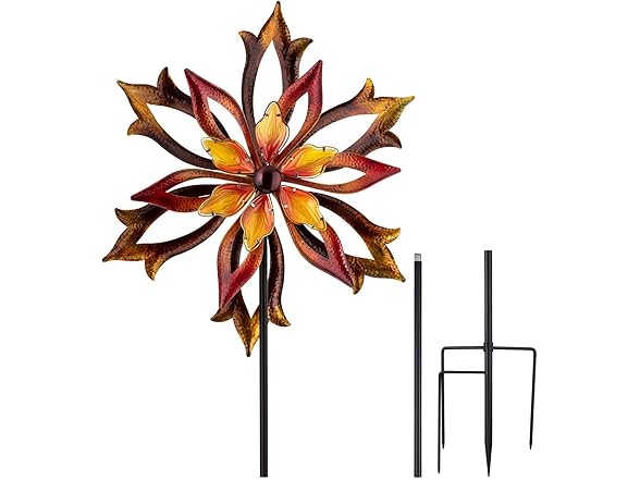 Alpine 96" Metal Flower Spinner