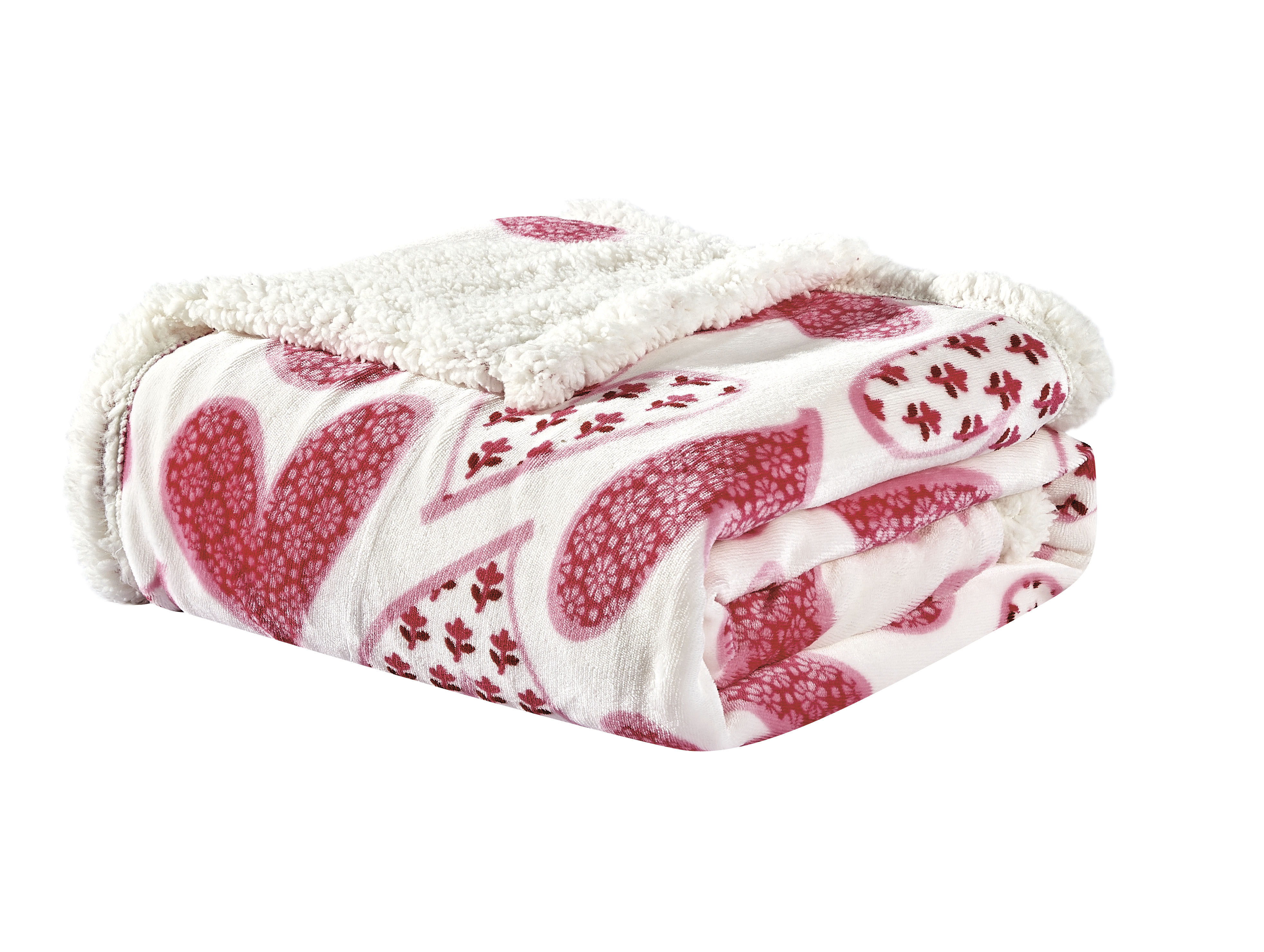 Noble House Scarlett Sherpa Throw - Gallery 5
