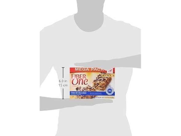 Fiber One Fiber One Chewy Bar, Oats and Chocolate,