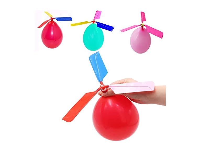 Kids Toy Balloon Helicopter 12 Pack