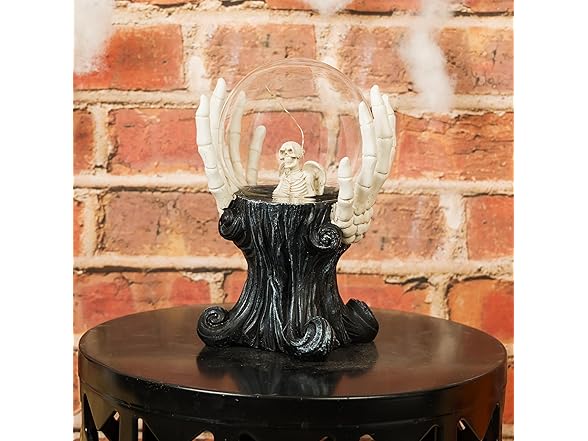 Alpine Corporation Halloween Color Changing LED Crystal Ball