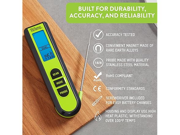 Taylor Taylor TruTemp Dual Instant Read Infrared Meat and