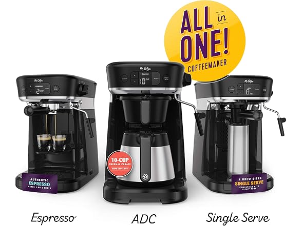 Mr. Coffee All-in-One Pods Coffee Maker