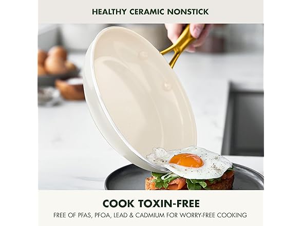 GreenPan Swift Nonstick 10” and 12” Frying Pan Set