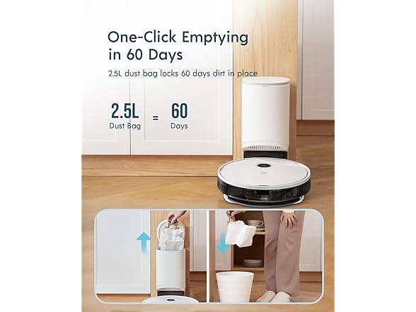 Yeedi vac Station Robot Vacuum and Mop