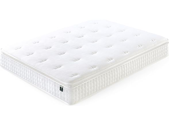 ZINUS 12" Queen Spring Hybrid Mattress