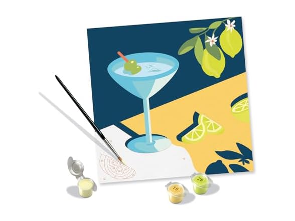 Ravensburger Creart Lemon Mocktail Paint