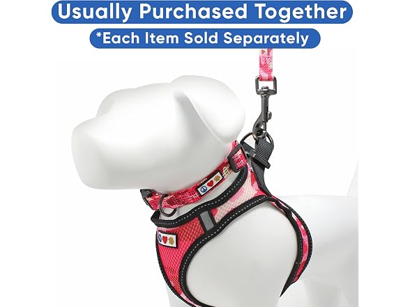 Pawtitas Dog Vest Harness Made with Breathab