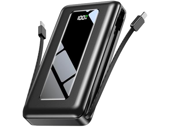 JKELAR 50000mAh Power Bank with Cables