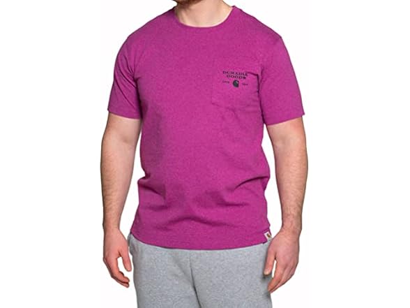 Carhartt Logo Tee (XL) Magenta