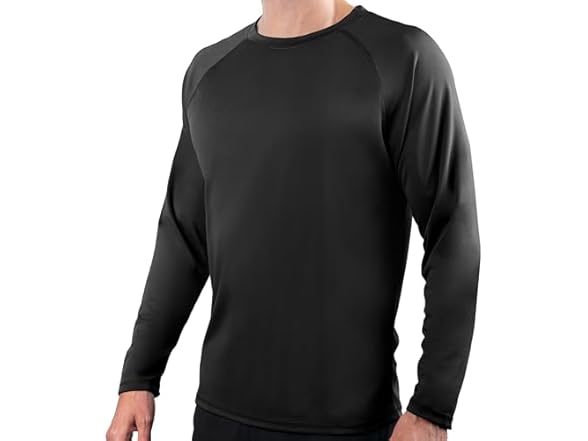 Kanu Men's Black Rashguard (S)
