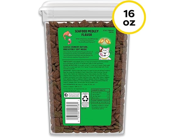 Temptations Classic Crunchy and Soft Cat Treats